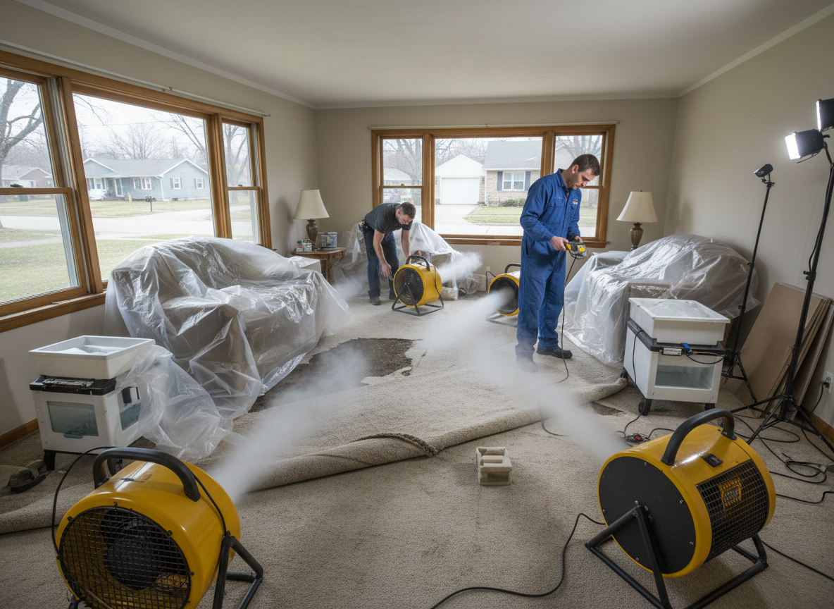 Water Damage Restoration in Pleasant Valley