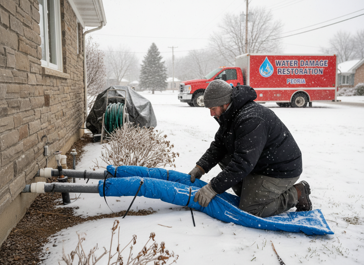 Protecting Irrigation Lines from Freezing in Peoria Winters