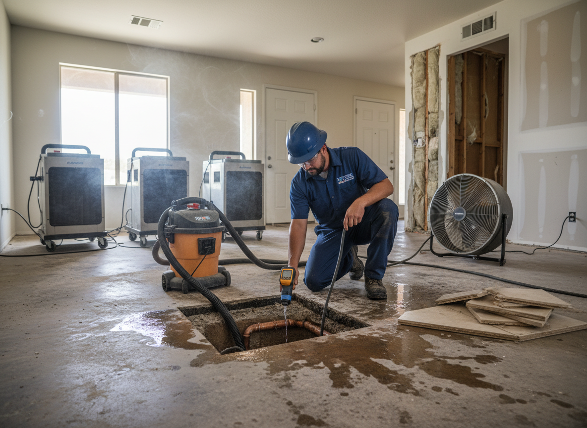 Water Damage Restoration in Vistancia